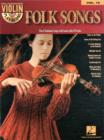 Folk Songs : Violin Play-Along Volume 16 - Book