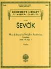 The School of Violin Technics Complete, Op. 1 - Book