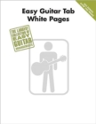 Easy Guitar Tab White Pages - Book