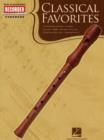 Classical Favorites : Recorder Songbook - Book
