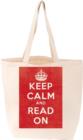 Keep Calm and Read On TOTE FIRM SALE - Book