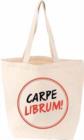 Carpe Librum! TOTE FIRM SALE - Book