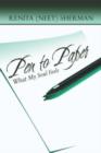 Pen to Paper : What My Soul Feels - Book