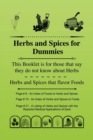 Herbs and Spices for Dummies - Book