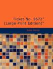 Ticket No. 9672" " - Book