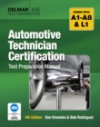 Automotive Technician Certification Test Preparation Manual - Book