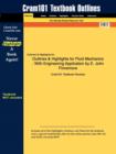 Studyguide for Fluid Mechanics by Finnemore, E., ISBN 9780072432022 - Book