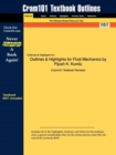 Outlines & Highlights for Fluid Mechanics by Pijush K. Kundu - Book