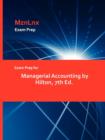 Exam Prep for Managerial Accounting by Hilton, 7th Ed. - Book