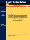 Studyguide for Medical-Surgical Nursing 2-Volume Set : Assessment and Management of Clinical Problems, 2-Volume Set by Obrien, Patricia Graber, ISBN 97 - Book