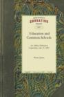 An Address Upon Education and Common Schools - Book