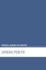 Greek Poets - Book