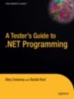 A Tester's Guide to .NET Programming - eBook