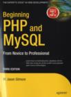 Beginning PHP and MySQL : From Novice to Professional - eBook
