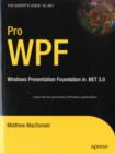 Pro WPF : Windows Presentation Foundation in .NET 3.0 - eBook