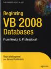 Beginning VB 2008 Databases : From Novice to Professional - eBook