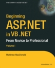 Beginning ASP.NET in VB .NET : From Novice to Professional - eBook