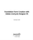 Foundation Form Creation with Adobe LiveCycle Designer ES - Book