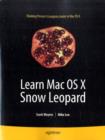 Learn Mac OS X Snow Leopard - Book
