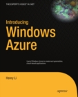 Introducing Windows Azure - eBook