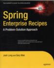 Spring Enterprise Recipes : A Problem-Solution Approach - Book