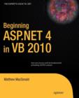 Beginning ASP.NET 4 in VB 2010 - Book