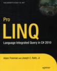 Pro LINQ : Language Integrated Query in C# 2010 - Book
