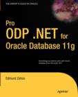 Pro ODP.NET for Oracle Database 11g - Book
