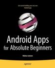 Android Apps for Absolute Beginners - Book
