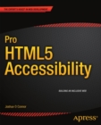 Pro HTML5 Accessibility - eBook
