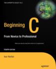 Beginning C : From Novice to Professional - Book