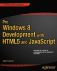 Pro Windows 8 Development with HTML5 and JavaScript - Book