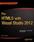 Pro HTML5 with Visual Studio 2012 - Book