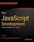 Pro JavaScript Development : Coding, Capabilities, and Tooling - eBook