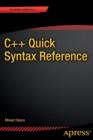 C++ Quick Syntax Reference - Book