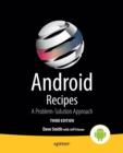 Android Recipes : A Problem-Solution Approach - Book