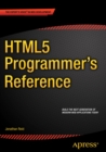 HTML5 Programmer's Reference - eBook
