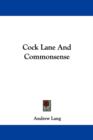 Cock Lane And Commonsense - Book