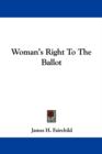 Woman's Right To The Ballot - Book
