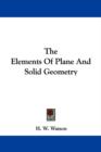 The Elements Of Plane And Solid Geometry - Book
