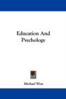 Education And Psychology - Book
