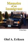 Memoirs of an Immigrant - Book