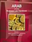 Arab States Business Law Handbook Volume 1 Arab Countries Investment Laws and Regulations - Book