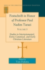 Festschrift in Honor of Professor Paul Nadim Tarazi : Volume 3- Studies in Intertestamental, Extra-Canonical, and Early Christian Literature- - Book