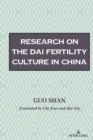 Research on the Fertility Culture of the Dai Ethnic Group in China - Book