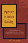 Injustice in Indian Country : Jurisdiction, American Law, and Sexual Violence Against Native Women - Book