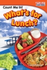 Count Me In! What's for Lunch? - Book