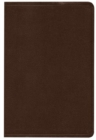 HCSB Hand Size Giant Print Reference Bible, Brown Simulated - Book