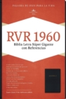 RVR 1960 Biblia Letra Super Gigante, negro imitacion piel - Book