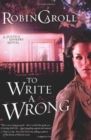 To Write A Wrong - Book